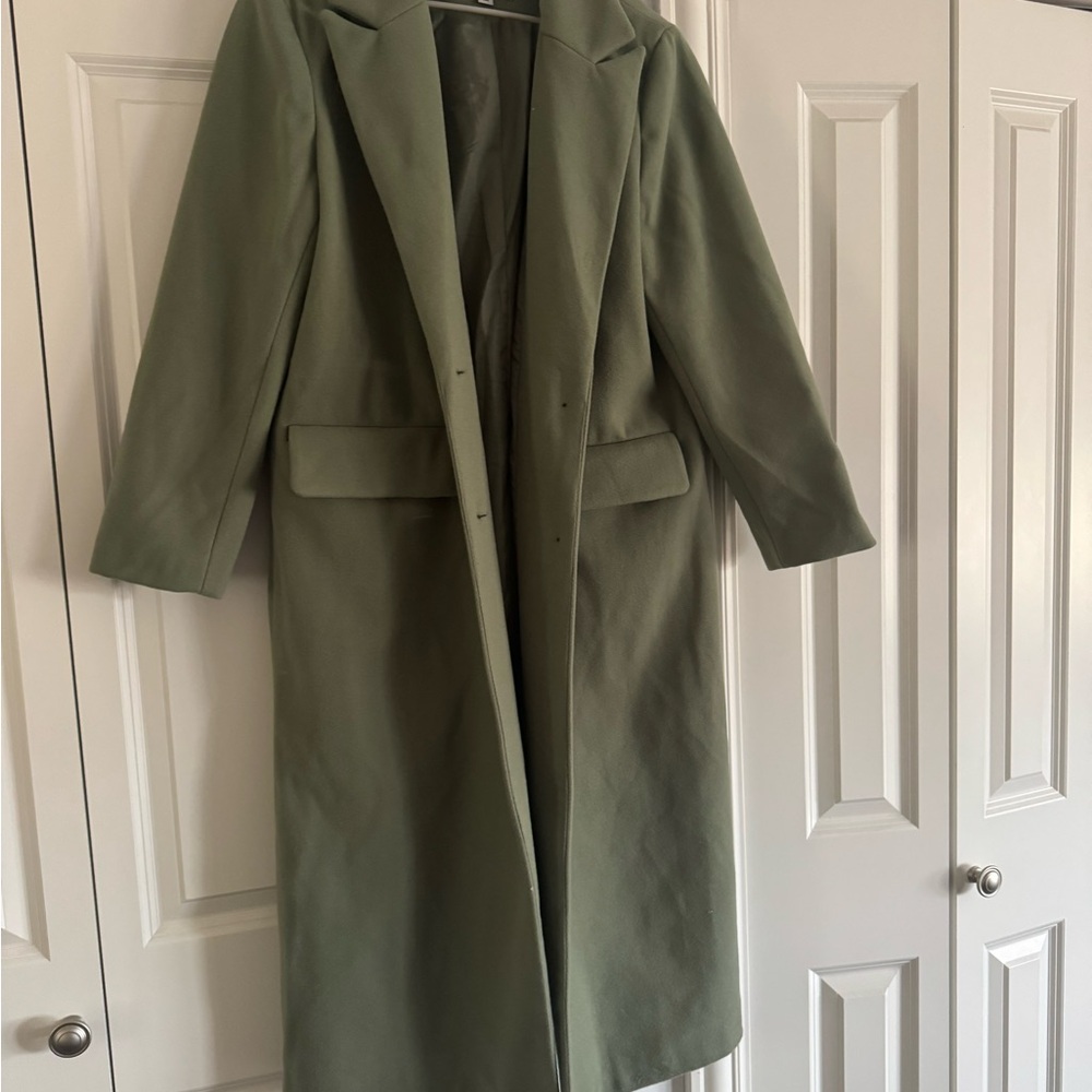 A New Day Olive Trench Coat
